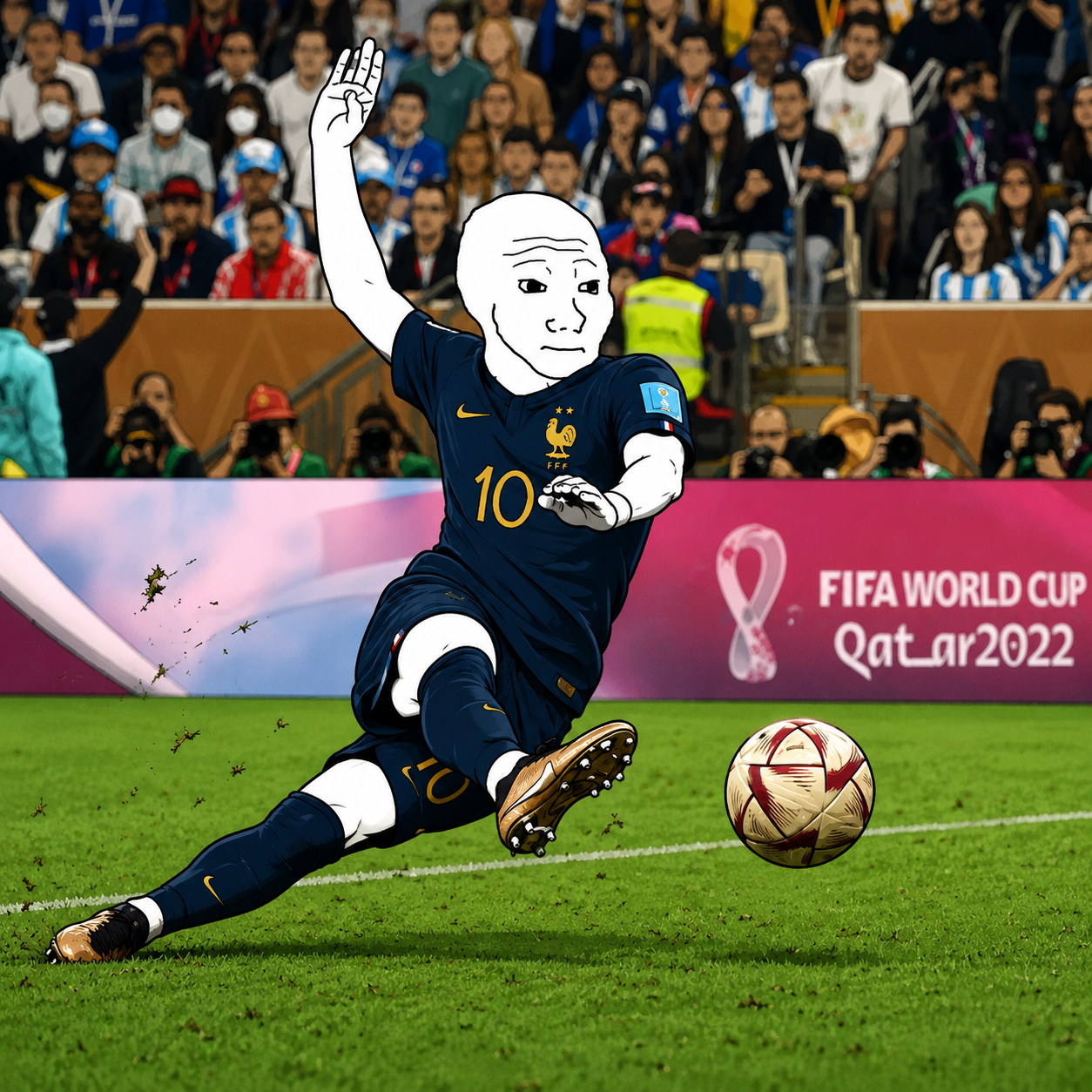 Wojak World Cup meme panel 1