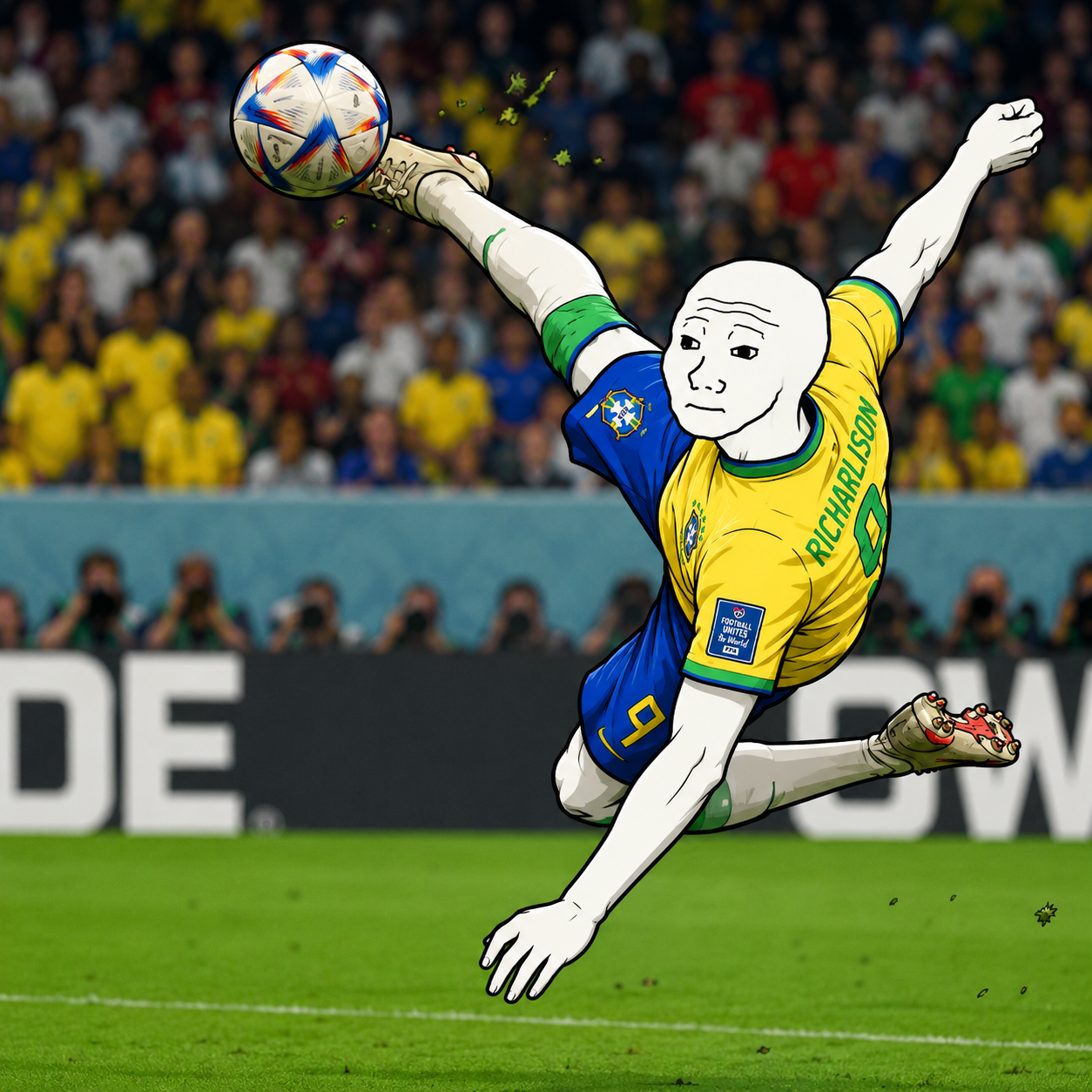 Wojak World Cup meme panel 2