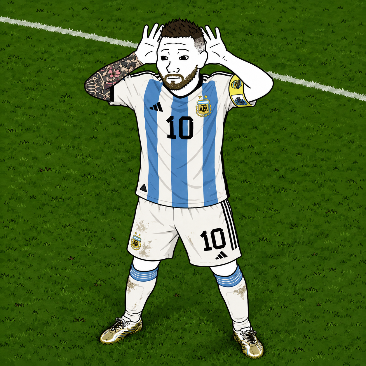 Wojak World Cup meme panel 5